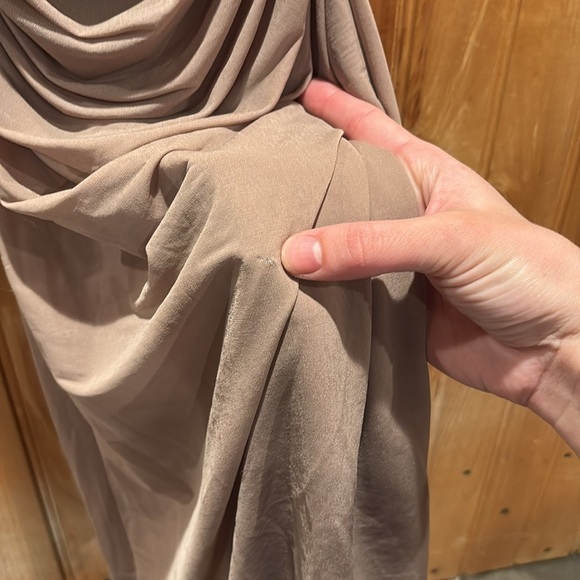 ROBNY KOBO nasha ruched cut out maxi dress - Picture 6 of 10